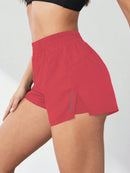 Shorts feminino esportivos fitness casual