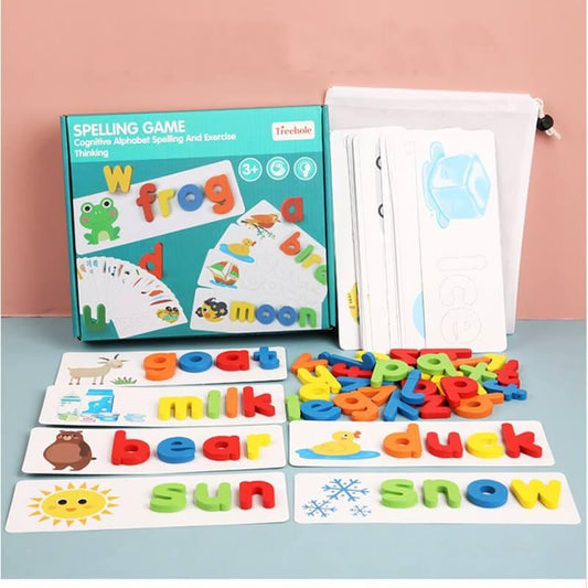 Alfabeto Inglês Kids de Madeira Interativo - Wshop10