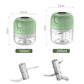 Mini Triturador de Vegetais - Elétrico Portátil USB