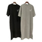 Vestido Camisetão Feminino Smile – Midi Oversized Manga Curta