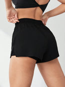 Shorts feminino esportivos fitness casual