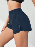 Shorts feminino esportivos fitness casual