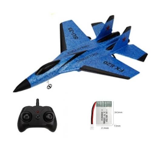 Avião de Controle Remoto - Caça Ultra Resistente - Wshop10