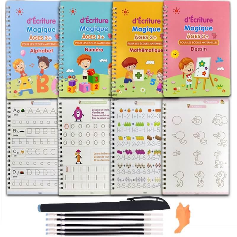 Caderno de Caligrafia Mágico - QuietBook - Wshop10