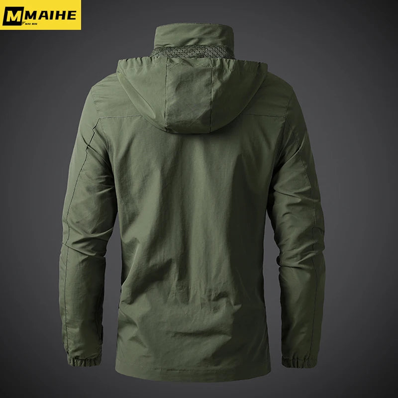 Jaqueta corta vento  impermeável - Masculina