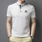 Men's Embroidered Casual Fashion Short Sleeved POLO Shirt Summer Comfortable Top