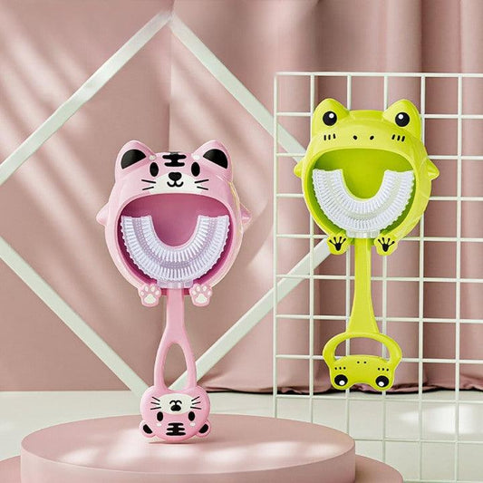 Escova de Dental Para Crianças Super Macia Forma de U - Wshop10