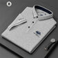 Men's Embroidered Casual Fashion Short Sleeved POLO Shirt Summer Comfortable Top