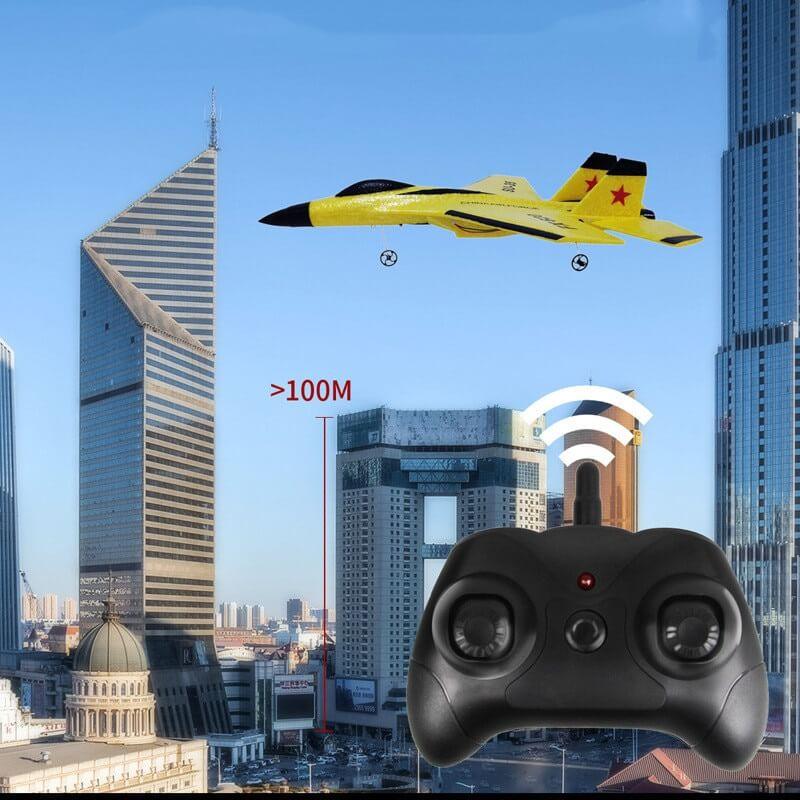 Avião de Controle Remoto - Caça Ultra Resistente - Wshop10