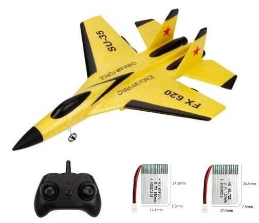Avião de Controle Remoto - Caça Ultra Resistente - Wshop10