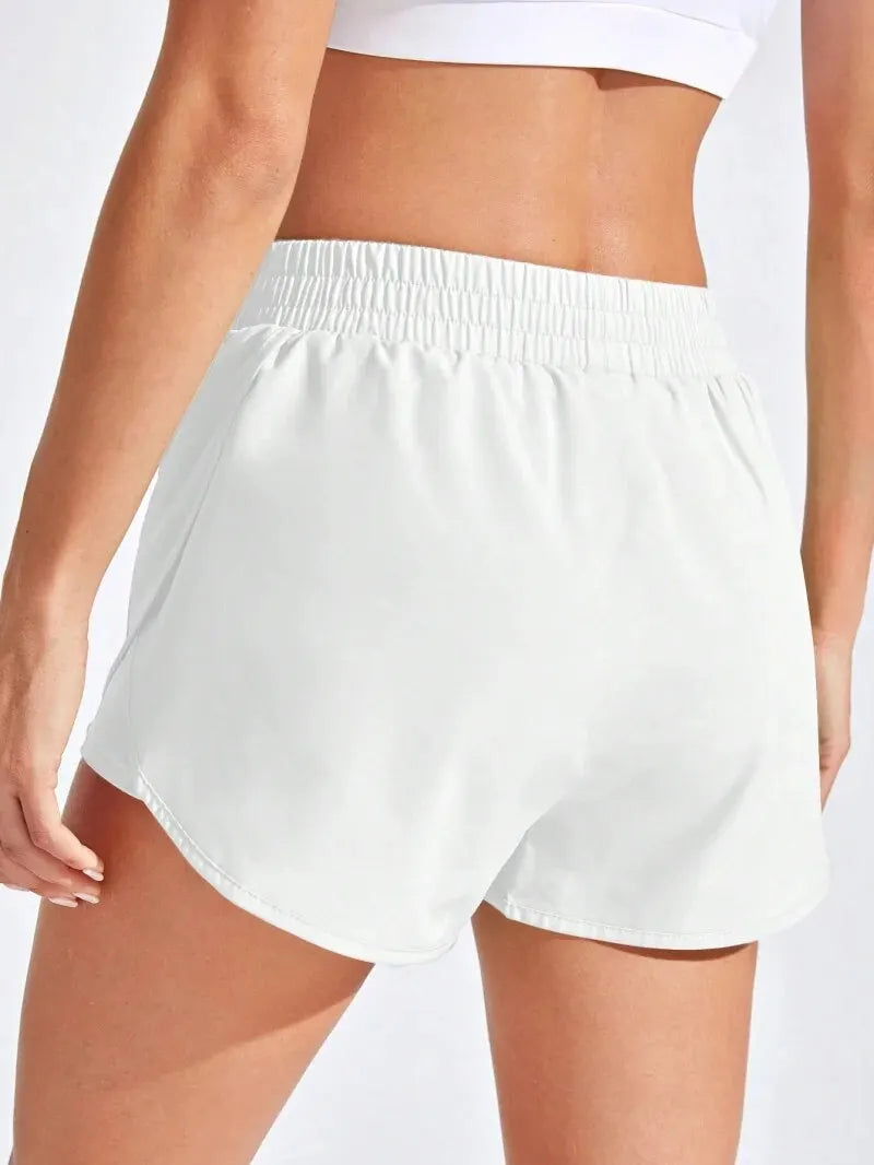 Shorts Fitness Feminino FlexFit Cintura Alta para Academia e Corrida
