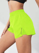 Shorts feminino esportivos fitness casual
