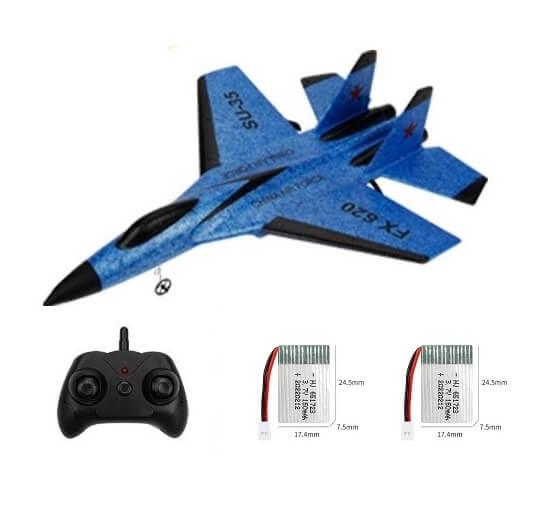 Avião de Controle Remoto - Caça Ultra Resistente - Wshop10
