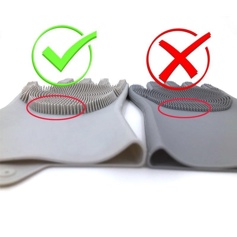Luva Mágica Lava Louças de Silicone - Wshop10