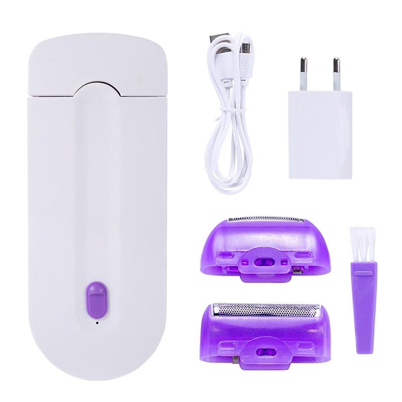 Depilador de Micro Oscilação Recarregável USB Indolor - Wshop10