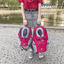 Mochila de viagem portátil de ombro duplo para Pet - Wshop10