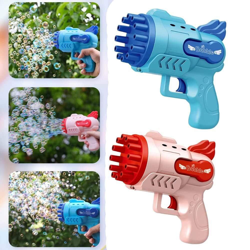 Arminha Lança Bolhas Automático - Bubble Gun - Wshop10