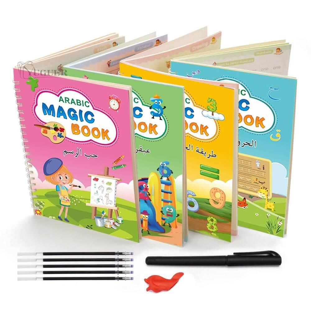 Caderno de Caligrafia Mágico - QuietBook - Wshop10