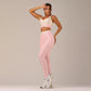 Conjunto Fitness Feminino Sproll Rosa e OFF - LP15