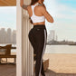 Legging Cós Alto Superhot Blackout Preto CAL5514 UV50+Com Bolsos