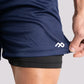 COMPRE 2 LEVE 3 - Shorts Dry-Fit de Compressão