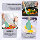 Kit Utensílios de Cozinha em Silicone 12 Peças