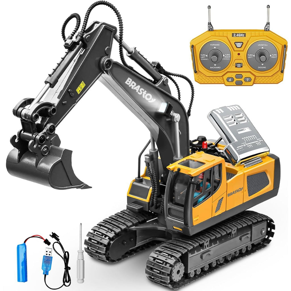 Brinquedos Escavadeira / Carregadeira / Bulldozer / Caminhão Minério de Controle Remoto  Avicii Express®