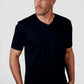 Camiseta Original Gola V Algodão Egípcio com Elastano Preta
