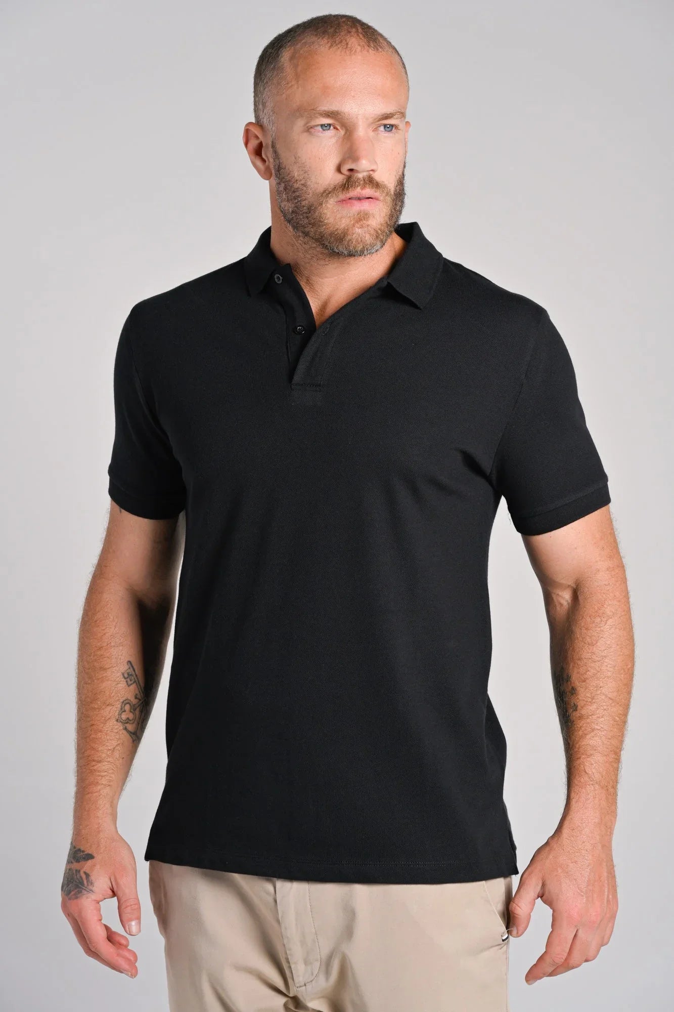 Camiseta Polo Preta