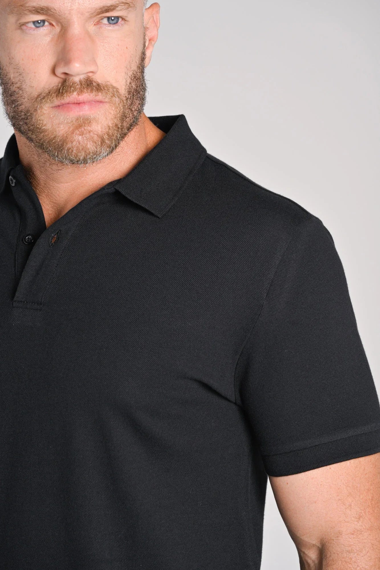 Camiseta Polo Preta