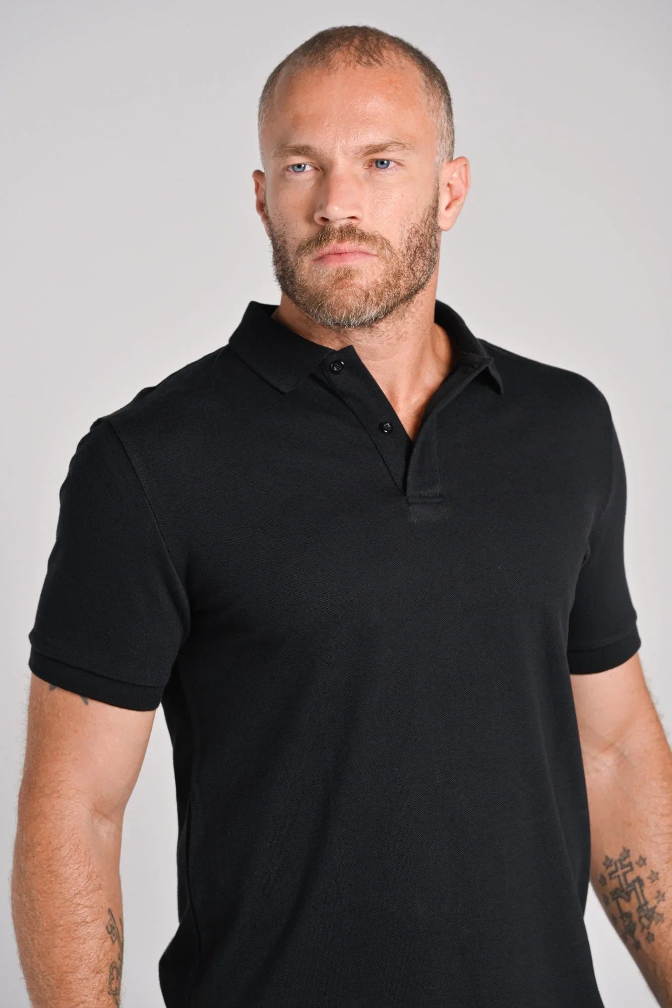 Camiseta Polo Preta