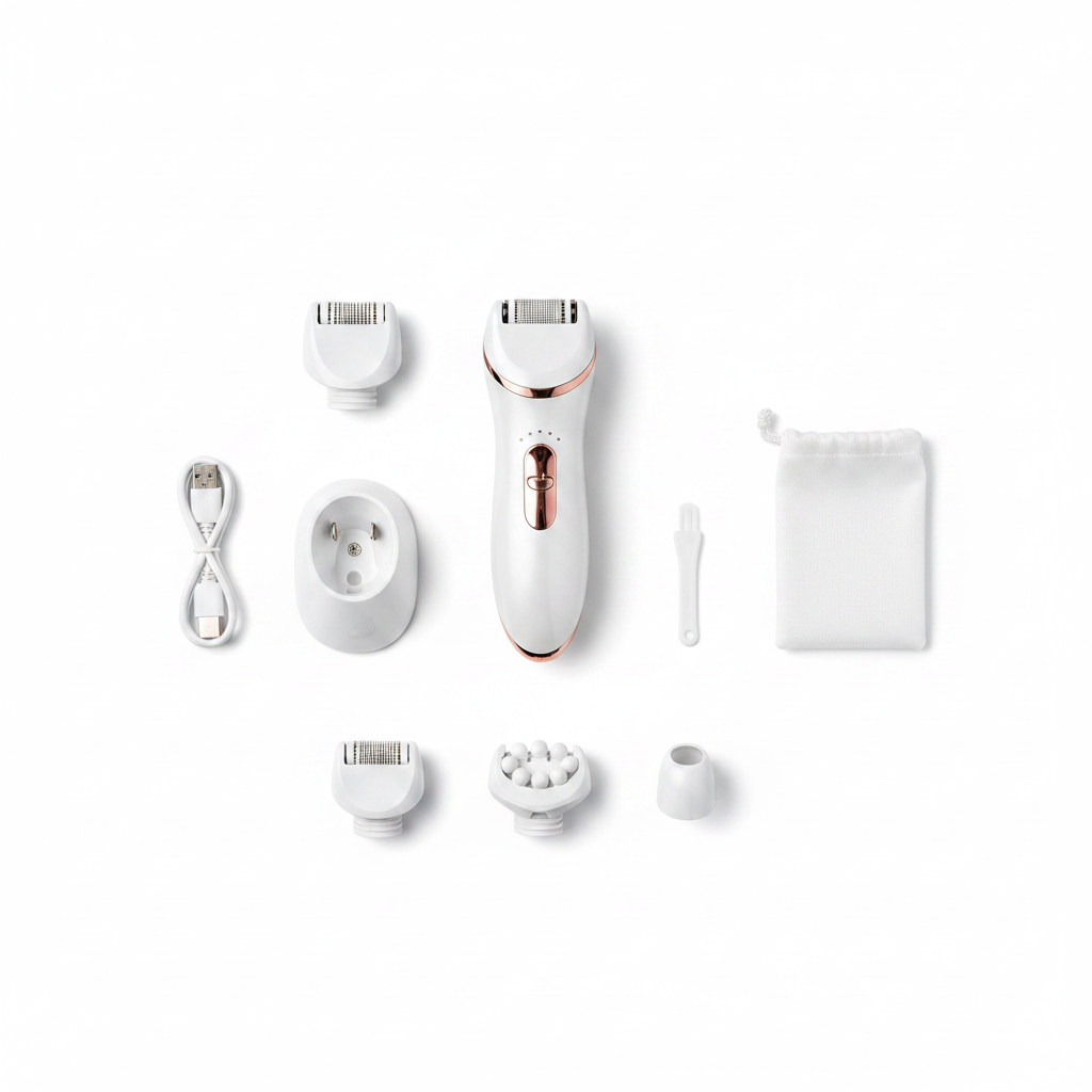 Depilador Elétrico 4 em 1 - DermaFlex®