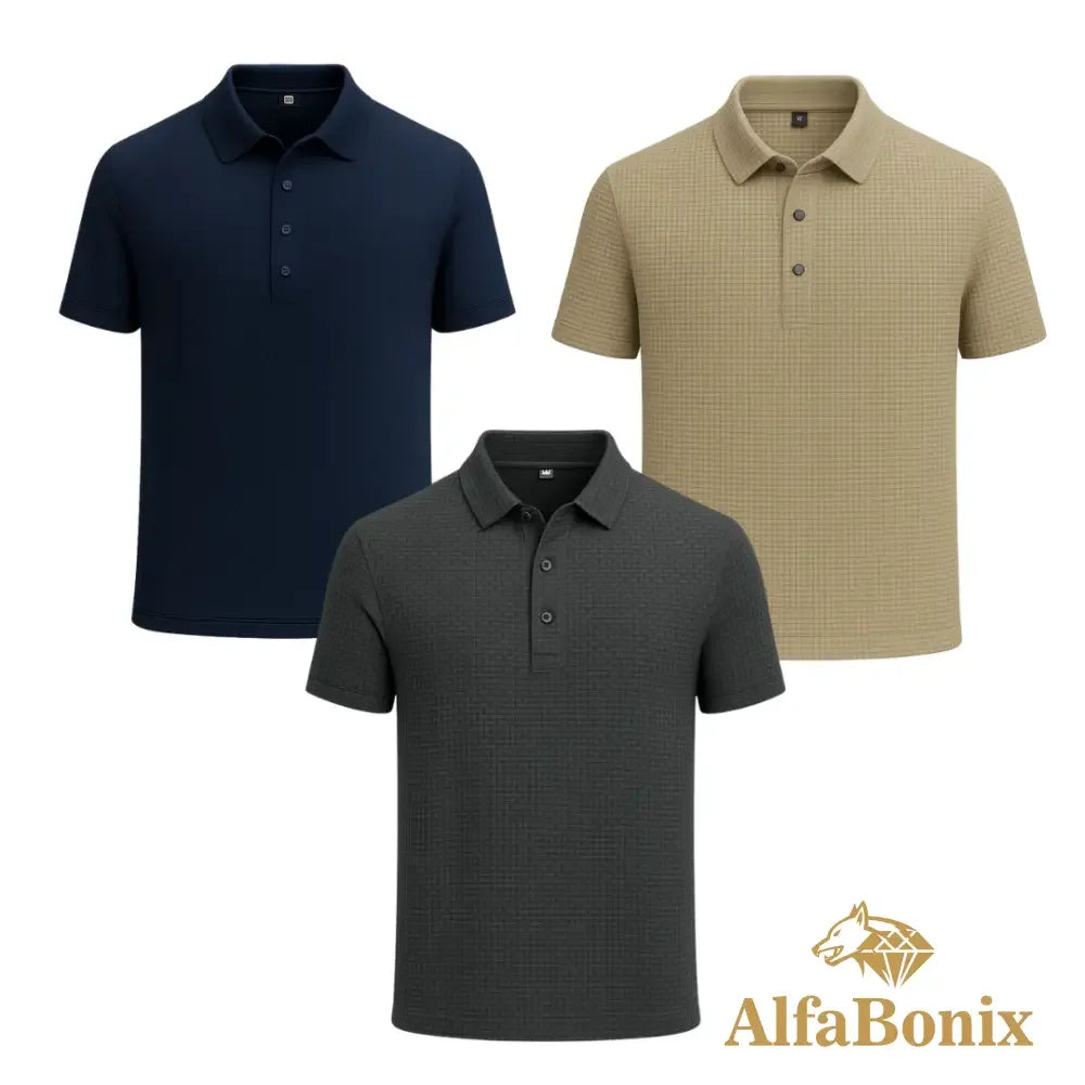 Kit Camisa Polo Alfa Gelato – Compre 1, Leve 3