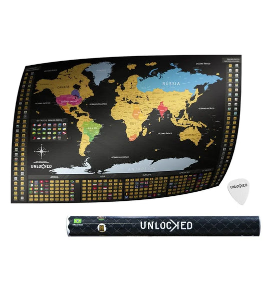 Mapa Mundi de Raspar | Unlocked
