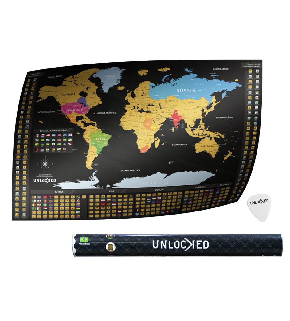 Mapa Mundi de Raspar | Unlocked