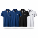 Men's Embroidered Casual Fashion Short Sleeved POLO Shirt Summer Comfortable Top