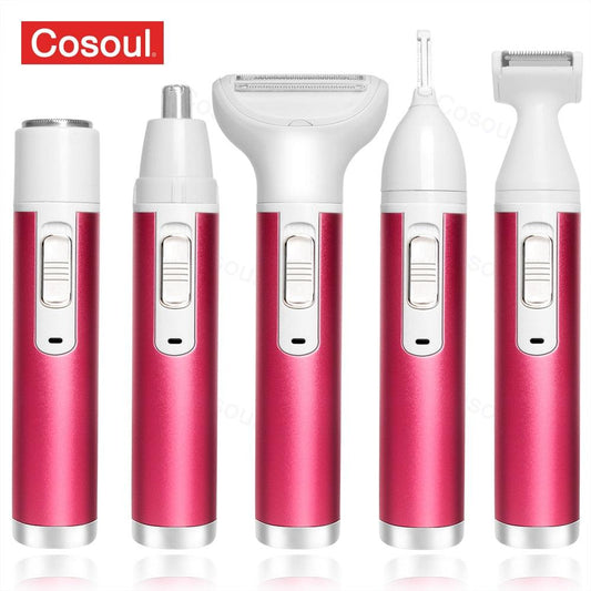 Depilador BeautShave Feminino 5 em 1 Indolor - Wshop10