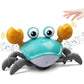 Caranguejo CrocK Animado com Sensor de Obstáculos - Wshop10