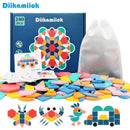 Quebra Cabeça Educativo Forma Geométrica SHAPE PUZZLE - Wshop10